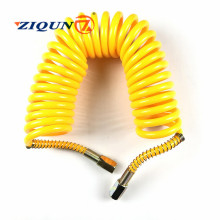 yellow trailer truck parts high pressure pneumatic air brake hose pipe pa pu pvc for good quality